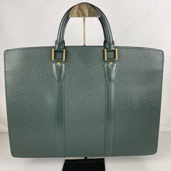 Louis Vuitton Handbags - Louis Vuitton Taiga Porte Documents Loazan Briefcase - Authenticity Certified